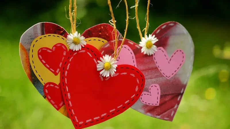 ハートのモチーフ